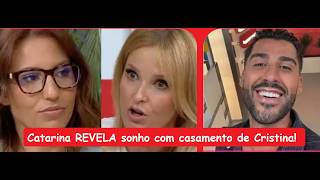 HEATING UP! Catarina REVEALS wish for Cristina Ferreira's wedding!