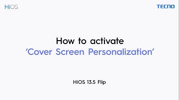 HiOS 13.5 Flip | How to Activate 