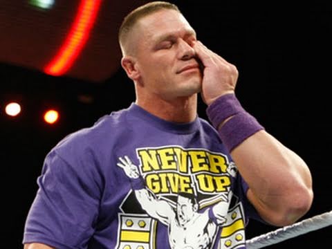 You can't see me crying! WWE star John Cena reduced to tears by surprise video ...