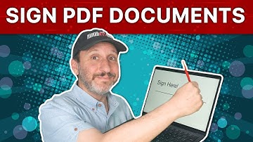 Signing PDF Documents On Your Mac