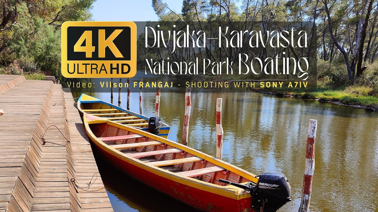 Divjaka - Karavasta 🇦🇱 National Park🏕️ Boating 🛶 4K Footage - CMAX Media