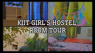 KIIT University Girl's Hostel Room Tour || Queen's Castle - 1  || 3 Bed AC || Life Through The Lens