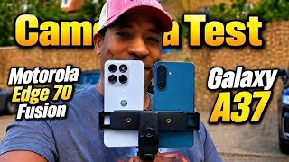 Galaxy A37 vs Motorola Edge 70 Fusion Camera Test. 