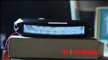 911 Signal C9 LED Flashing Light Head Demonstration Video from Dun-Bri Group