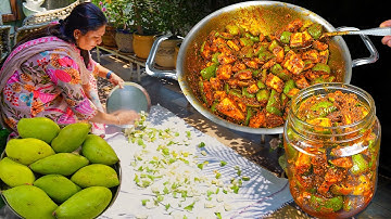 अब आम का अचार कोई भी बना ले | Aam ka Achar recipe | Mango Pickle Recipe |Mango Recipe Kabitaskitchen