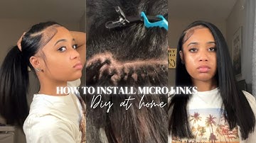 How to Install Microlinks on yourself (DIY) ft. @Ywigs