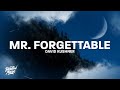 Mr Forgettable - David Kushner (Lyrics) "hello hello are you lonely im sorry its just the chemicals"
