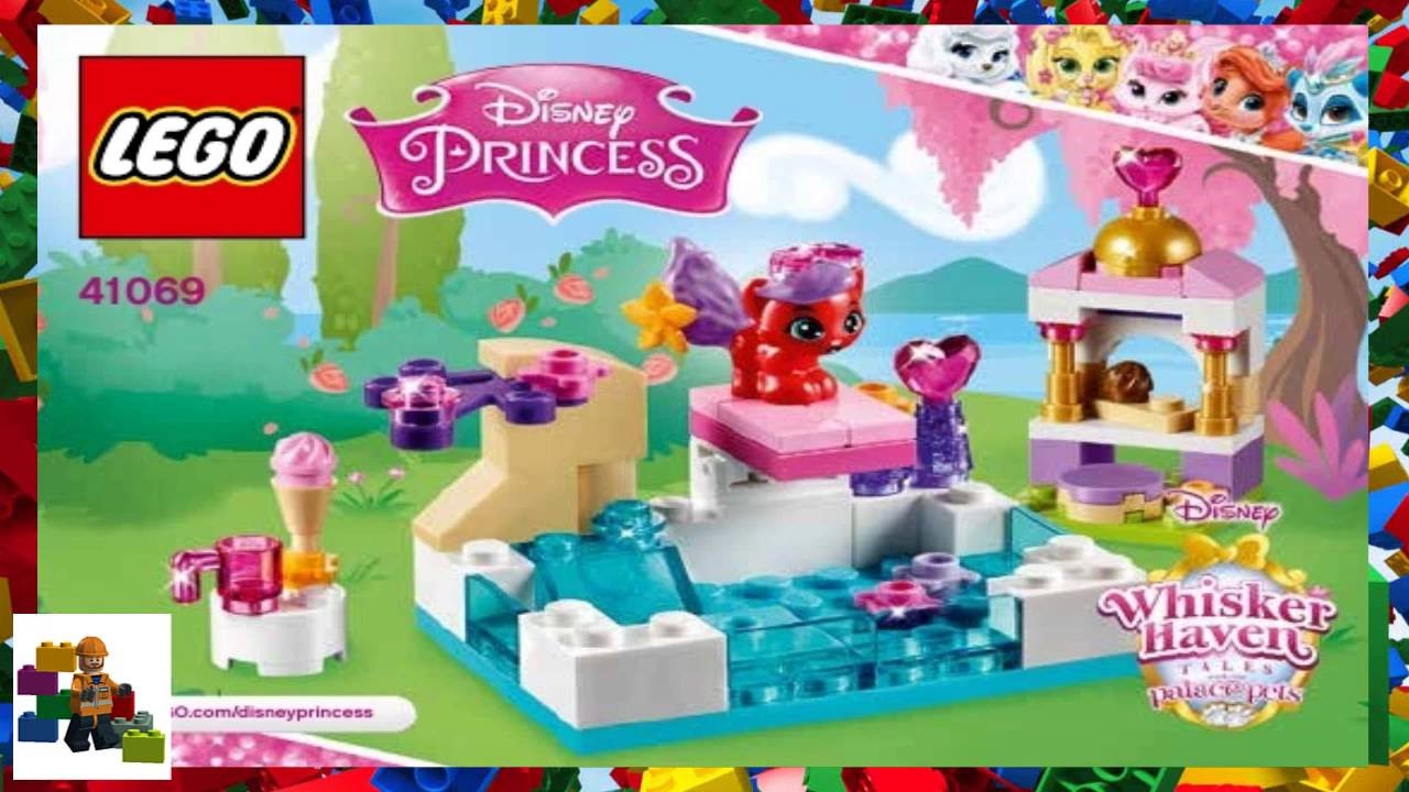 Ripples facet eksil LEGO instructions - Disney Princess - 41069 - Treasure's Day at the Pool -  YouTube