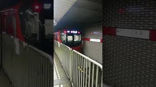 東京メトロ2000系   2115f    57運行   折り返し荻窪行き  池袋駅発車