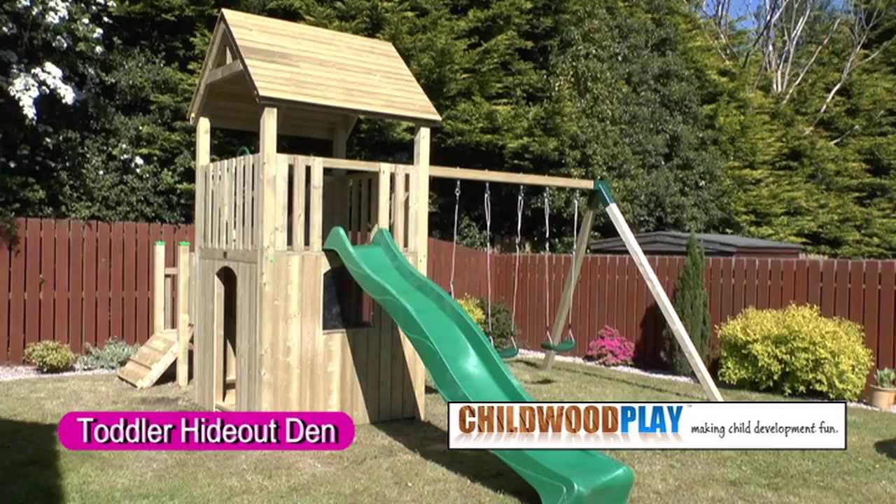 wooden climbing frames for toddlers