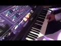 NAMM 2015 random attempt at Loverboy's "Turn Me Loose" intro on a vintage CS-80