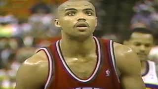 Philadelphia 76ers vs Indiana Pacers 1/31/1990 NBA 1989-1990 Season (Charles Barkley - 31pts)