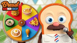 BreadBarbershop | Spin the Food Wheel! | english /animation/dessert