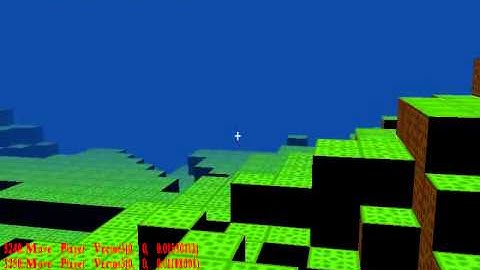 C# Voxel Engine - First attempt at simple day to night
