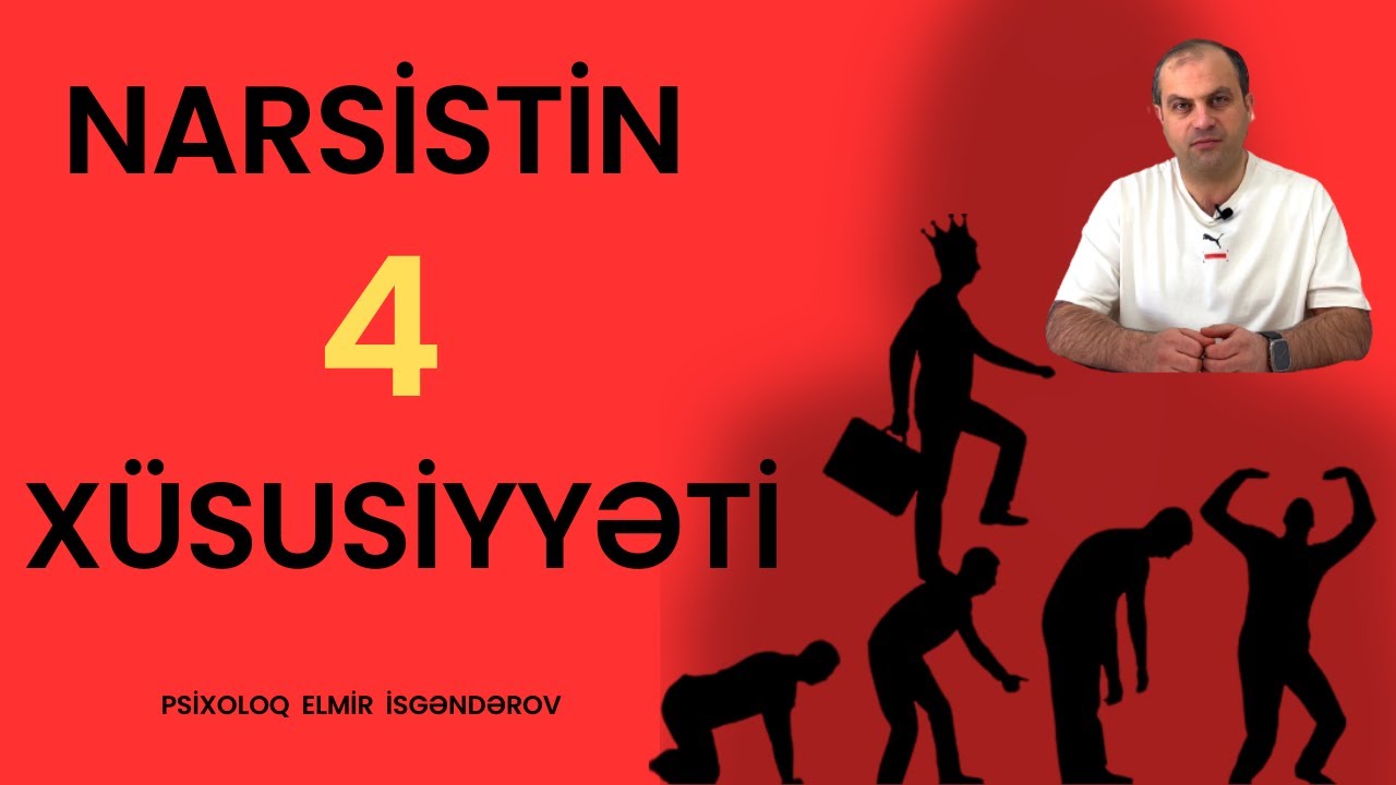 Narsistin 4 xüsusiyyəti