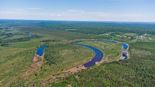 Красота Урала река.Сосьва