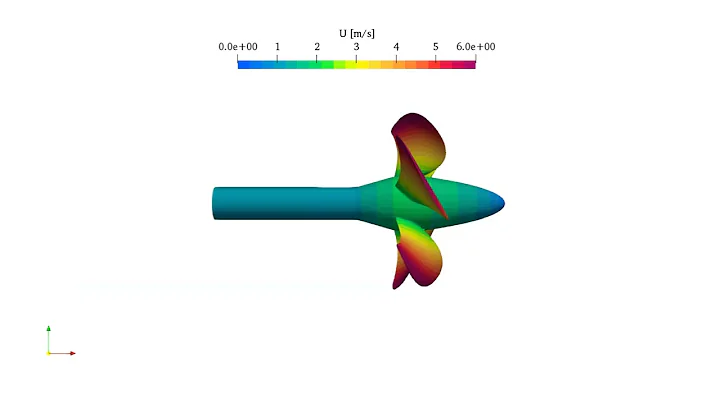 OpenFOAM: propeller simulation using MRF method