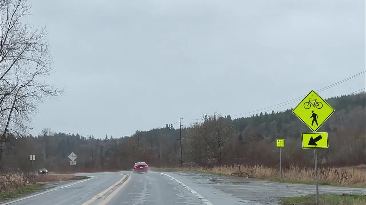 Rainy drive through Carnation, Washington | Puget Sound sites