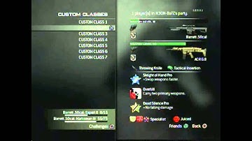 Modern Warfare 3 20th Prestige hack, and Godmode Class [PS3]