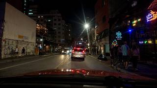 City Lights of São Paulo 🌃🇧🇷 | Paulista & Augusta Night Drive POV 4K