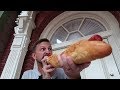 4 Feet Of Theme Park Hotdog Challenge! Disney vs Universal!