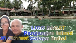 LIGO DAGAT Pangangan Island Calape Bohol /JAV beach resort