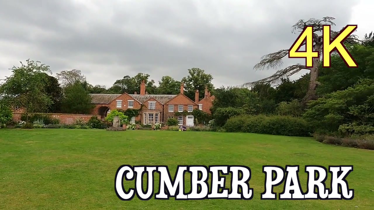 CLUMBER PARK MINI WALK - NATIONAL TRUST - GARDENS, CHURCH LAKE and MORE 4K WALKING TOUR