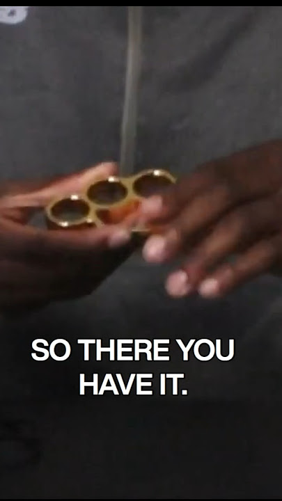 Unboxing The Original Brass Knuckles #unboxing #brassknuckles #review #short