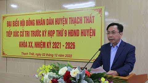 Đại biểu HĐND huyện tiếp xúc cử tri trước Kỳ họp thứ 9, HĐND huyện khóa XX