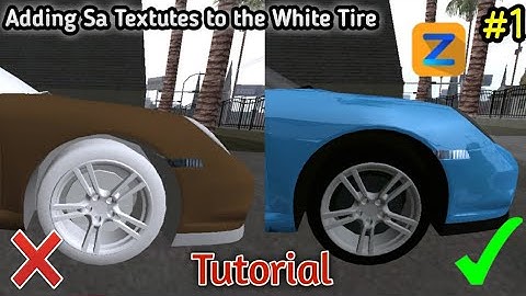 How to fix white tires in Dff cars?(Full Tutorial) (Explained with English Subtitle) Tutorial#1