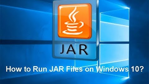 How to execute .jar files (On Windows) - Tutorial