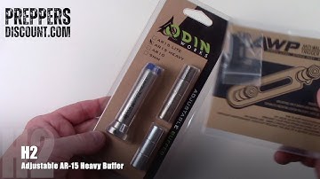 Best AR-15 Adjustable Heavy Buffer Quality Upgrade for FRT-15 Suppressor Silencer Mods .223 5.56