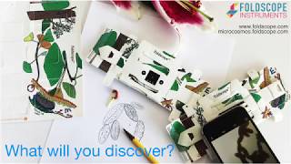 Foldscope   The Origami inspired Paper Microscope