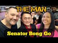 Philippine return and meeting senator bong go