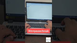 Open System Properties in Windows Computer using this Keyboard Shortcut