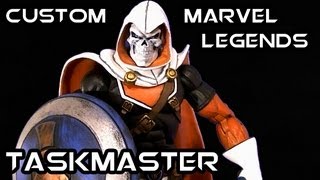 Custom taskmaster marvel legends figure review