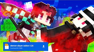 Demon Slayer Mod for MCPE 1.26+ 🔥 Become Tanjiro in Minecraft! (Latest Addon) screenshot 5