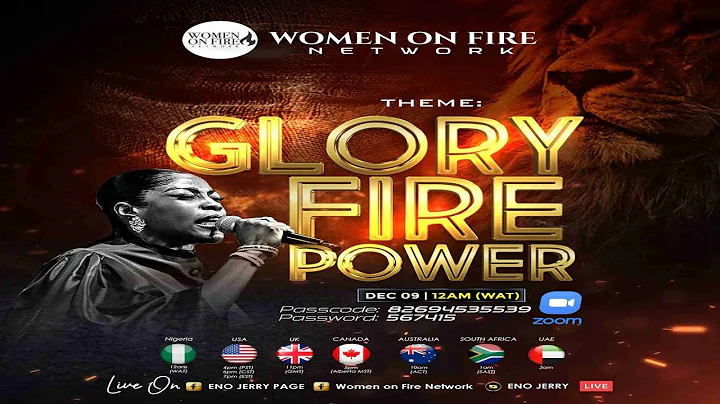 WOMEN ON FIRE NETWORK || MIDNIGHT PRAYERS || 09-DEC-25