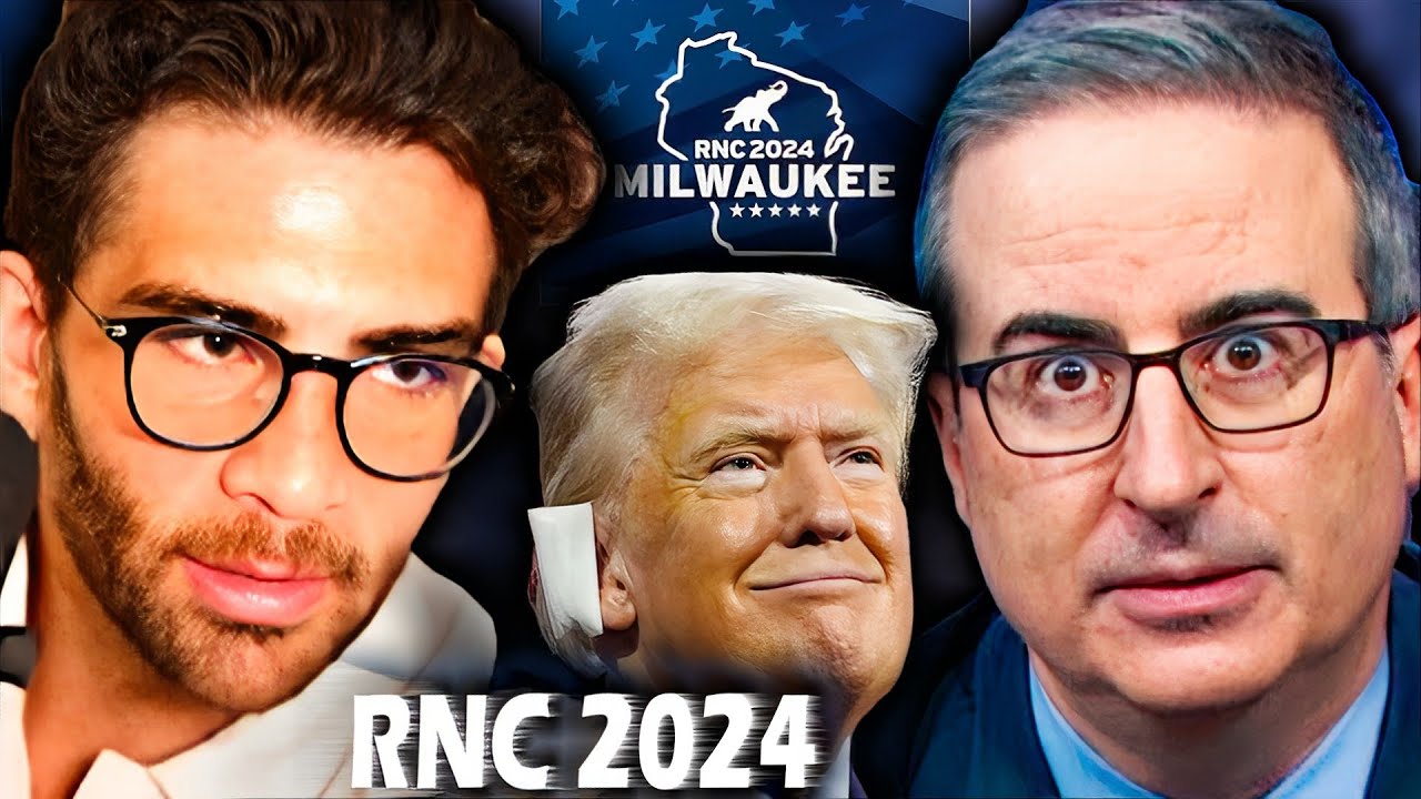 JOHN OLIVER on RNC & The Migrant Wave | Hasanabi Reacts