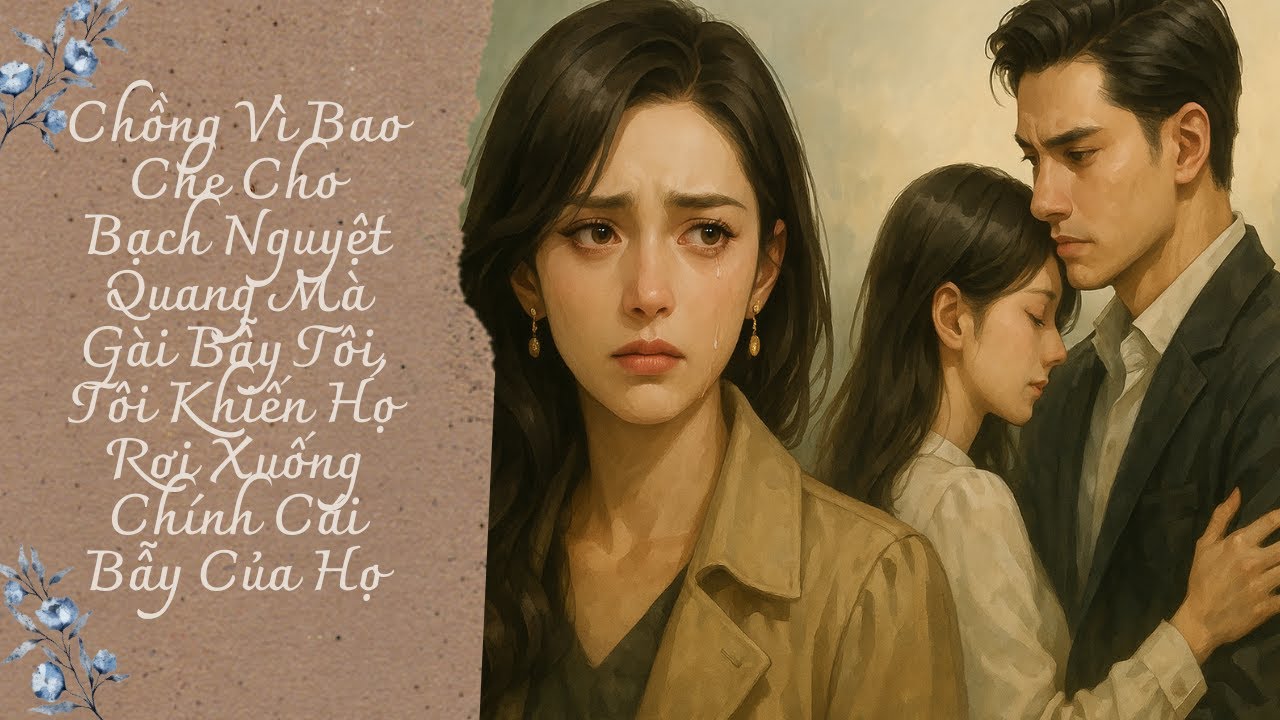 Chồng Vì Bao Che Cho Bạch Nguyệt Quang Mà Gài Bẫy Tôi, Tôi Khiến Họ Rơi Xuống Chính Cái Bẫy Của Họ