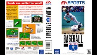 MLBPA Baseball (Sega Genesis) - Oakland vs. Cincinnati