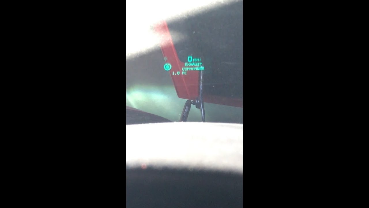 Corvette C6 HUD Install Part 2