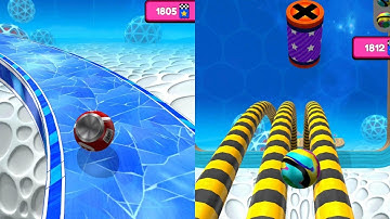 Going Balls - Super Speedrun Gameplay level 1241-1245, Funny Fails and Impossible tricks