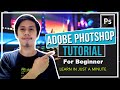 Adobe Photoshop : Basic Editing Tutorial for beginners TAGALOG