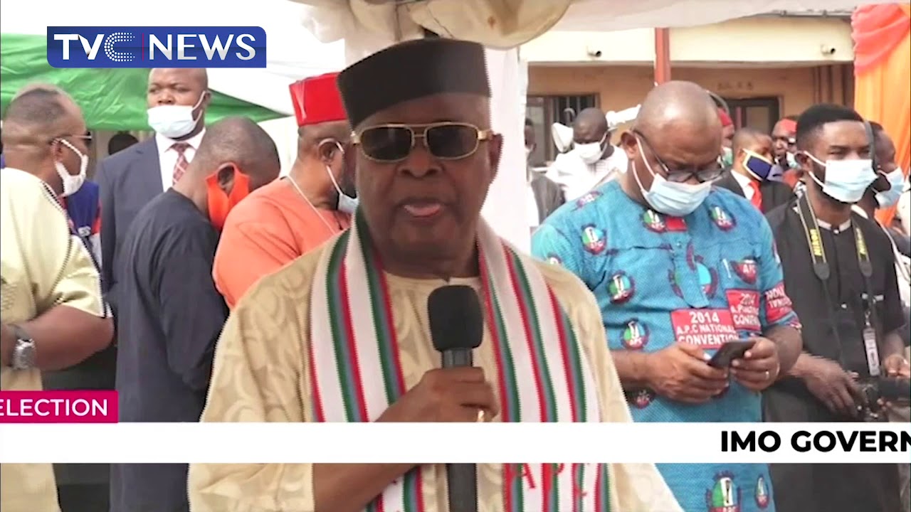 Anambra 2021 Imo Governor Apc Confident Of Victory Youtube