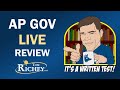 AP Government Live Review 2021