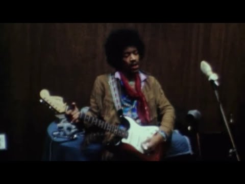 Jimi Hendrix TTG Studios 68 Rare Footage (Remastered)