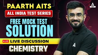 PAARTH AITS Free Mock Test Solution | NEET Chemistry | Live Discussion | Nitesh Devnani