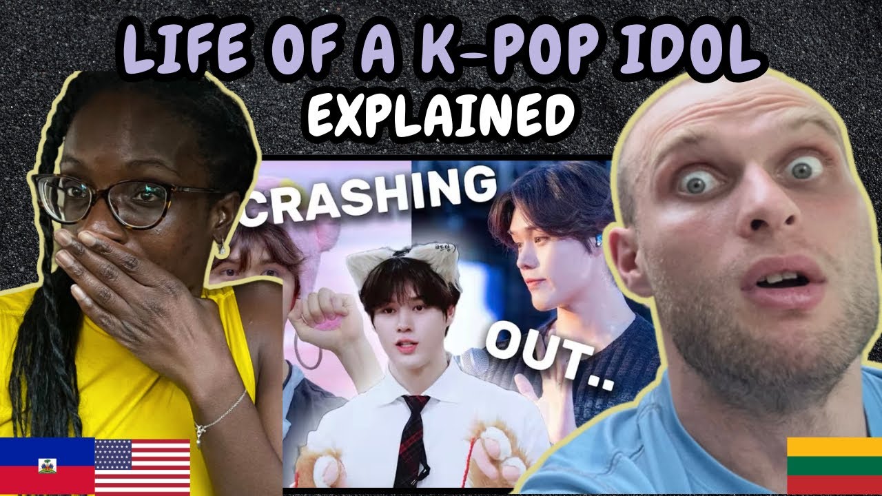 РЕАКЦИЯ НА Жизнь к-поп-айдола: объяснения от к-поп-айдола…