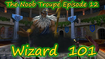 Wizard101:  Winning PvP and Comedy - The Noob Troupe Episode 12